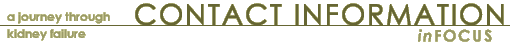 Contact Information